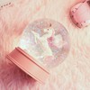 Unicorn Snow Globes for Girls, 100MM Pink Glitter Glass Snowglobe