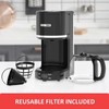 KITCHENTREND 10-Cup Programmable Coffee Maker with Permanent Filter, Removable Water