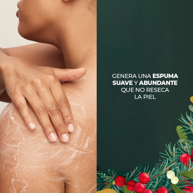 Maxi Gel De Ducha Corporal 400ml Yves Rocher. Navidad. Bayas