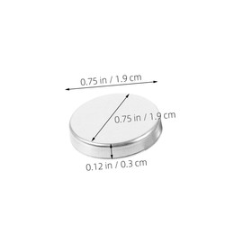 VICASKY 30pcs Eyeshadow Pans Makeup Kit for Girls Women Empty Eyeshadow Cases Round Shape Makeup for Girl Gifts