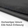 Driver's Mat Compatible with Opel Mokka (2012-2019) Velour Floor Mat