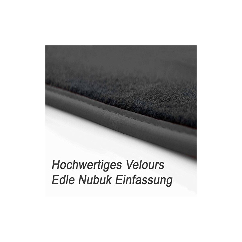 Driver's Mat Compatible with Opel Mokka (2012-2019) Velour Floor Mat