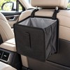 1pc Durable polyester fiber car trash can - Multi-functional folding