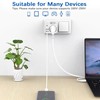 VMUTGA Double Plug for Socket, Multiple Socket Adapter with 3