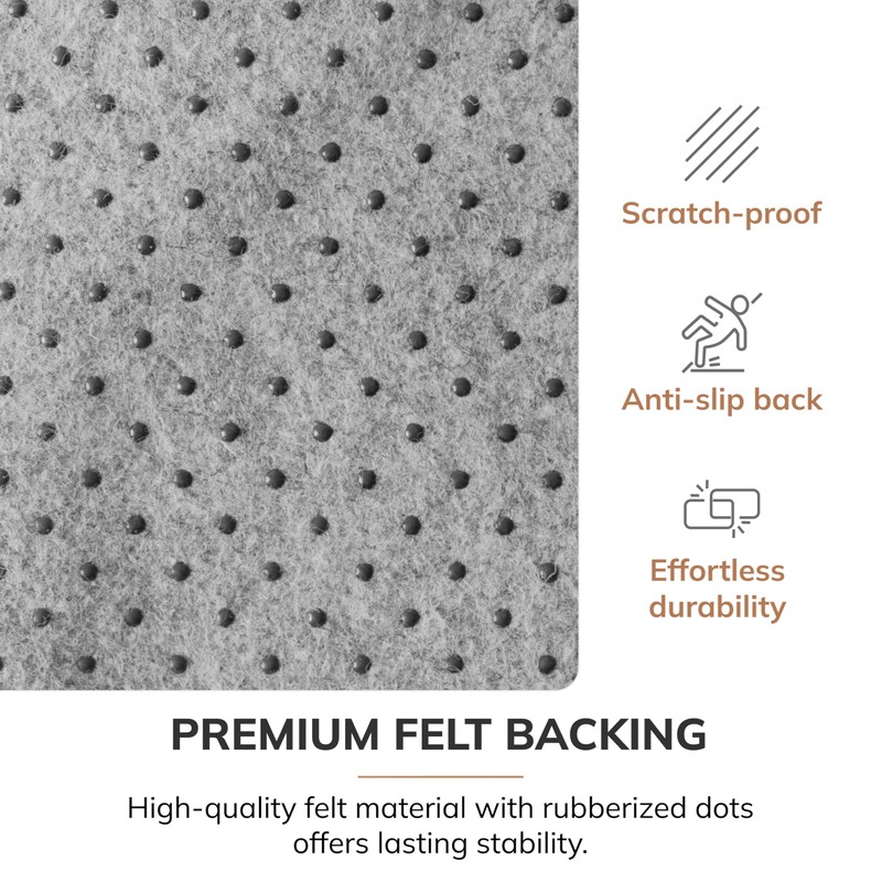Anji Mountain Rug'd Office Chair Mat for Carpet & Hardwood