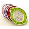 Zoie + Chloe Stainless Steel and Silicone Collapsible Strainer