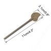 uxcell Metal Household Chinese Leaf Style Cabinet Key Latch Door