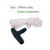 2 Pack Recoil Starter Rope 3-Meter(Diameter:3.5mm) and 2 Pack Recoil