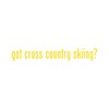 RDW Got Cross Country Skiing ? Sticker - Decal -