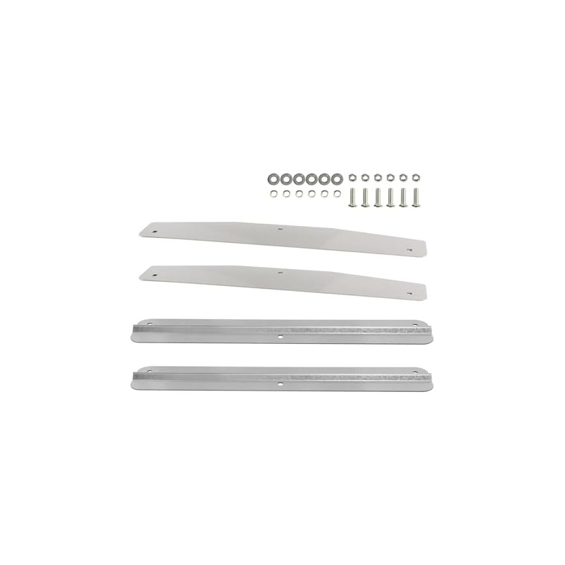 Torque Pair (2) Universal Mud Flap Weights, Semi Truck, 24"