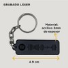 Llavero personalizado con código escaneable Spotify ideal para regalo