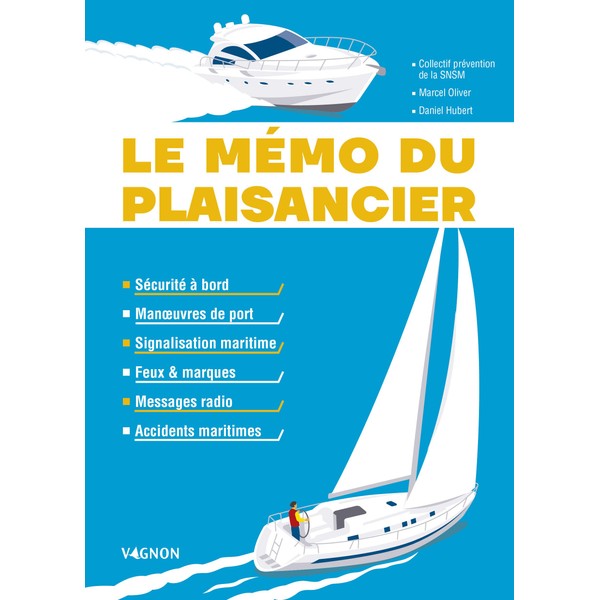 Le mémo du plaisancier: Manuvres de port - Signalisation maritime - Feux et marques des bateaux - Messages radio - Accident