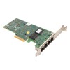 PCIe Network Card 10 100 1000Mbps 4 RJ45 Ports 5.0GT/S