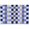 Cawö hand towel Unique Karo blue size 50x100 cm