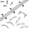 MMSD 100 Pack LED Strip Light mounting Brackets led Clips
