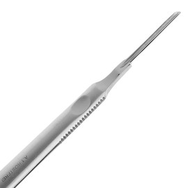 May - Hollow chisel - 2 mm diameter - nail folding instrument for manicure and pedicure - stainless steel