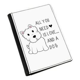 All You Need Is Love And A Dog Pass Case Wallet Cover UK EU Universal