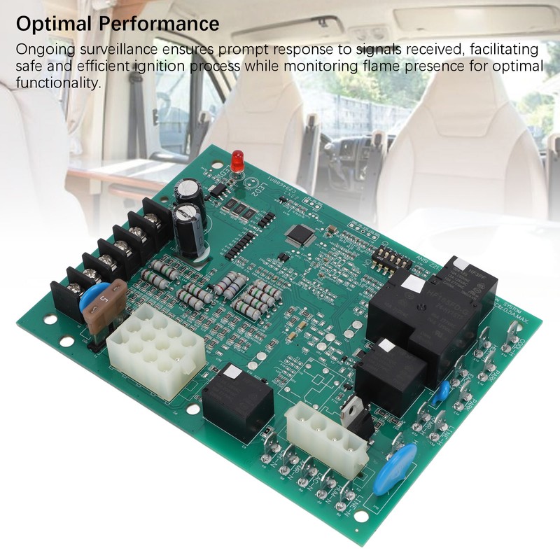Furnace Circuit Board Constant Monitoring Automatic Gas Interruption Control 50A65