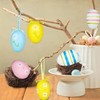 Pack of 12 Easter Eggs for Hanging, Colourful Easter Eggs