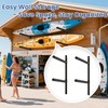 FitiRoker Heavy-Duty Kayak Wall Rack, 200 lb Per Level, 2-4