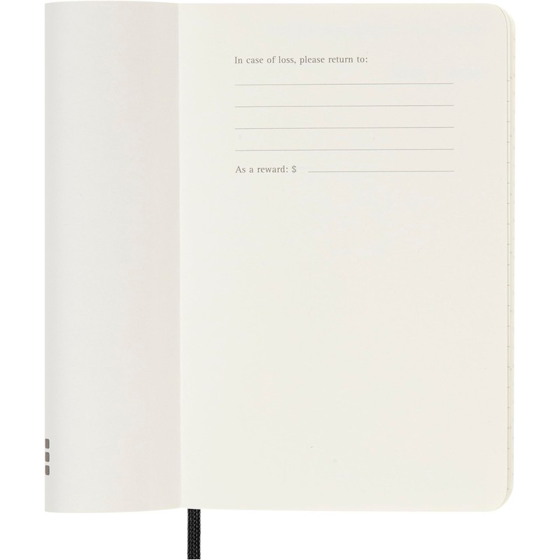 Moleskine DSB12MN2Y25 Monthly Diary, Pocket Size (W x H x