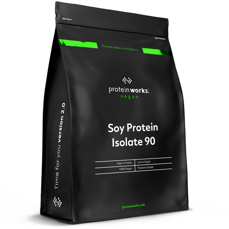 Protein Works Soy Protein 90 (Isolate) Protein Powder | 100%