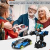 Ursulan Transform Remote Control Cars for Boys, Deformed Robot Toy