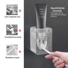2 Pieces Automatic Toothpaste Dispenser with Wall Mounted,Kids Hands Free