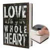Real Paper Diversion Book Safe Storage Box, Dictionary Secret Safe