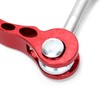 Ruimou 2pcs Aluminum Alloy Bicycle Seatpost Binder Bolt, Red Quick