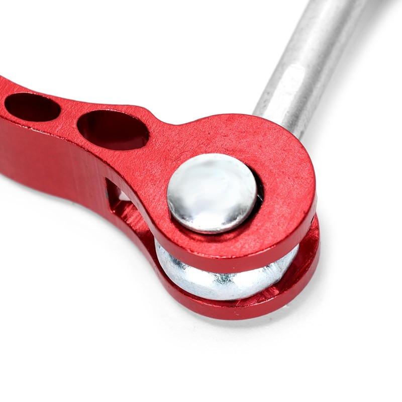 Ruimou 2pcs Aluminum Alloy Bicycle Seatpost Binder Bolt, Red Quick