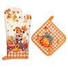 Arquiel Fall Pumpkin Gnome Oven Mitts and Pot Holders Sets