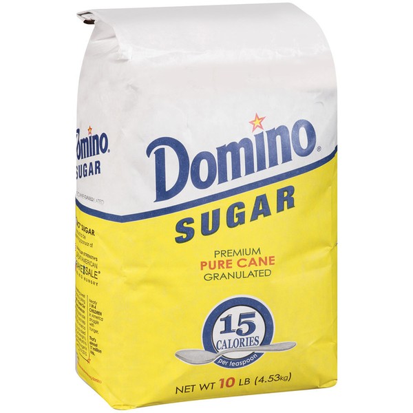 DOMINO FOODS Sugar Granulated, 10 lb