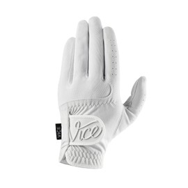 Vice Duro Golf Glove, White (Large)