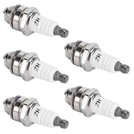 Bujías, Paquete de 5 Bujías de Encendido L7T para BM6A BPMR7A RCJ6Y RCJ7Y WSR5F 33cc-49cc Trimmer Blower