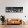 Pyradecor Large Black Framed New York City Skyline Night 3