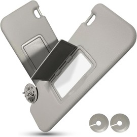 Sun Visor for Chevy Cruze 2011-2019 Sun Visor Replacement Number 95034256 95034253 84126667 84126658 (Grey(Left Driver & Right Passenger Side))