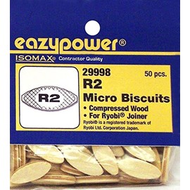 Eazypower 29998 R2 Mini Joiner Biscuits for Ryobi Joiner (50 Piece)