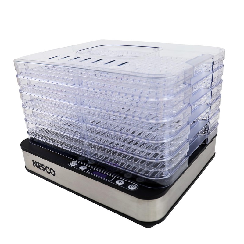 NESCO FD-5TC Snackmaster Food Dehydrator – 5 BPA-Free Trays, Adjustable
