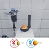 Fluidmaster 523A-009-T4 Super 2 in, or 3 in. Toilet Flapper,