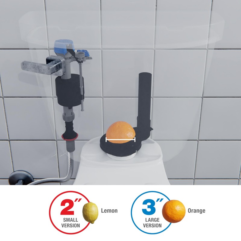 Fluidmaster 523A-009-T4 Super 2 in, or 3 in. Toilet Flapper,