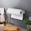 ZUNTO Paper Towel Holder Cabinet Door or Under Cabinet, Self