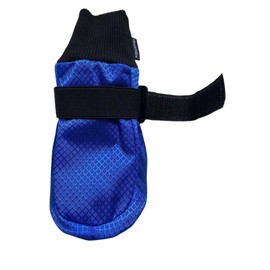 Vibrant Fellow Paw Protector Dog Boots Waterproof Soft Protective and Skid-proof Set of 4 Size S Blue Colour