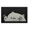 Phoenix Ikki Fluorescent Luminous Cat Funny, Stylish, Embroidered, Reflective Patch,