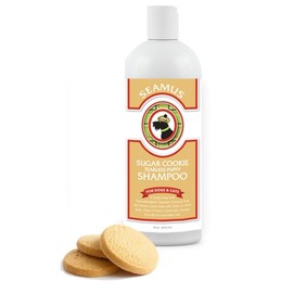 SEAMUS Sugar Cookie Tearless Puppy Shampoo – Made from Tearless Baby Shampoo, soap-Free, Hypo-allergenic, Ideal for Sensitive Skin, Best Shampoo for Puppies, Dogs, Cats, Kittens and Horses