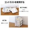 2pcs Bookends Bookshelf Iron Multi-functional Simple Reading Book Storage Book