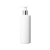 500ml Dispenser Pump Bottle White PET Plastic Bottle Silver/White Lotion