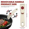 LELE LIFE Removable Pot Handle, Detachable Pan Handle, Universal Replacement