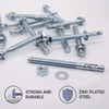 SKIR'CO Wedge Anchor M10 x 120 mm, Metal Dowels, Bolt