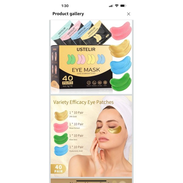 Unbranded eye mask